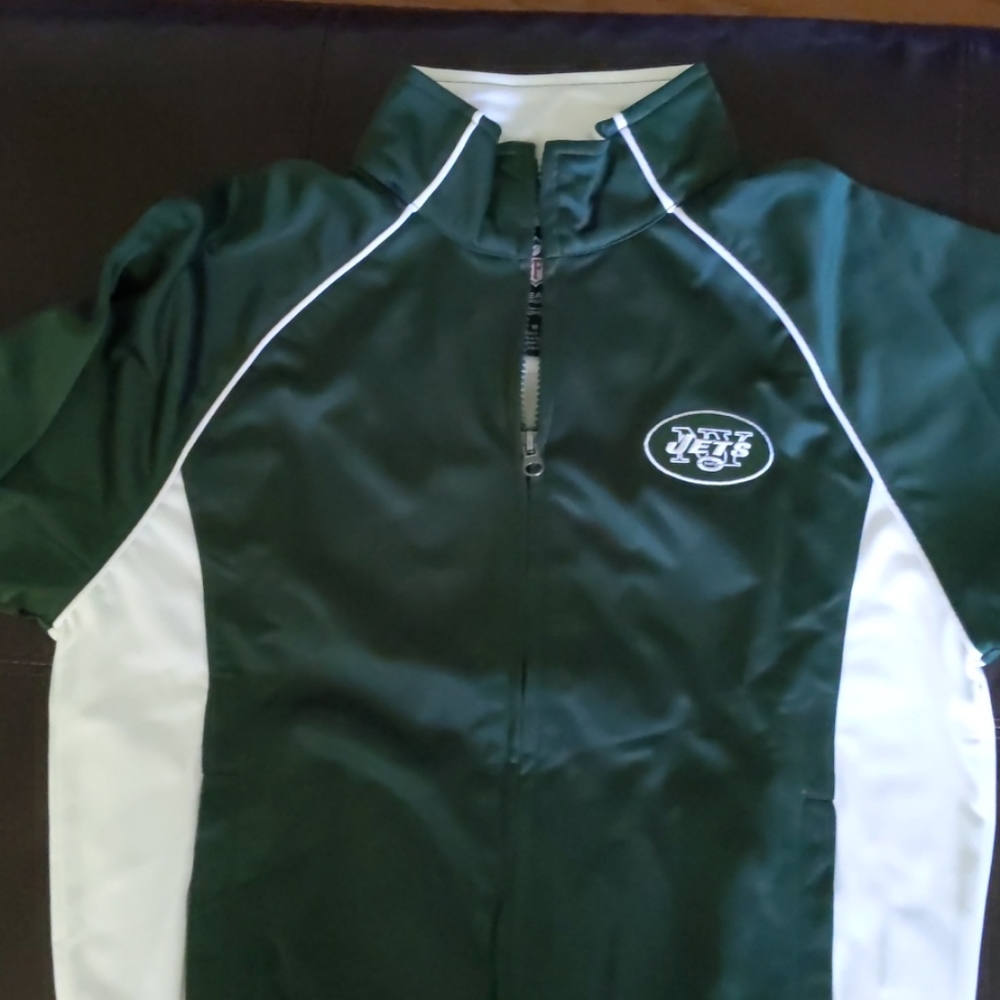 NWT women's NY Jets Full-Zip track Medium NFL